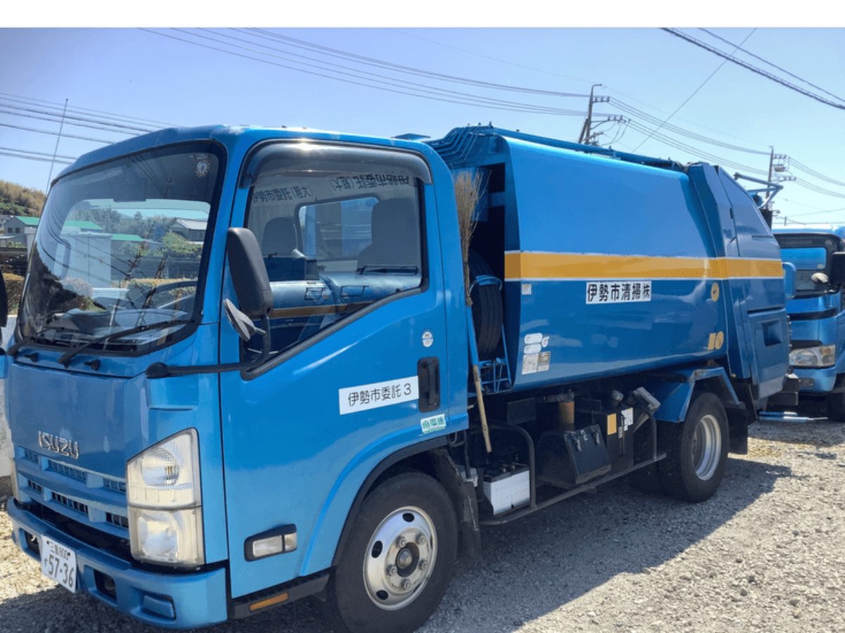 454 ヨネザワビッグマシン 清掃局収集車 パッカー車　破損商品 454 ヨネザワビッグマシン 清掃局収集車 パッカー車 破損商品